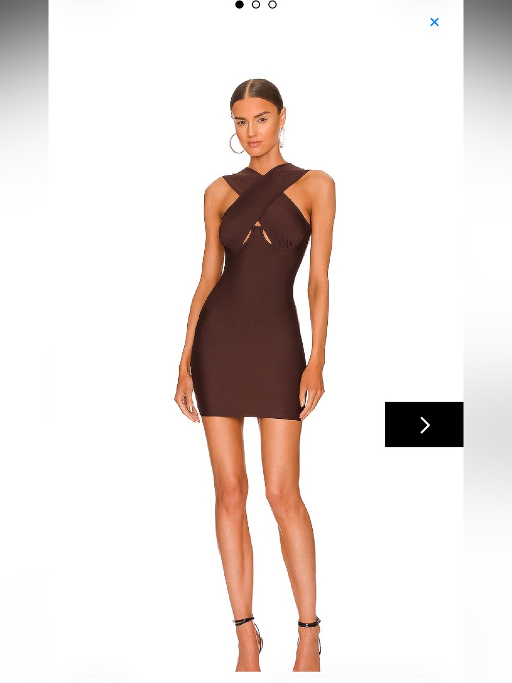 maia cross over dress NWT